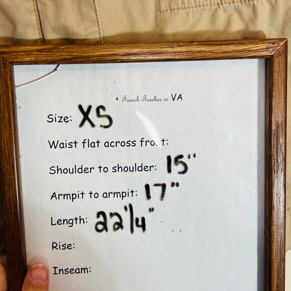 Gap Utility Field Jacket XS Beige Tan Gorpcore Outdoors Campcore Cabincore - Picture 5 of 6